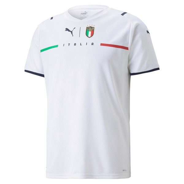 Camiseta Italia Segunda equipo 2021 Blanco